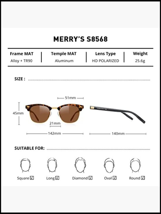 Unisex Polarized Aluminum Sunglasses Semi Rimless Retro Driving Sun Glasses main image 7